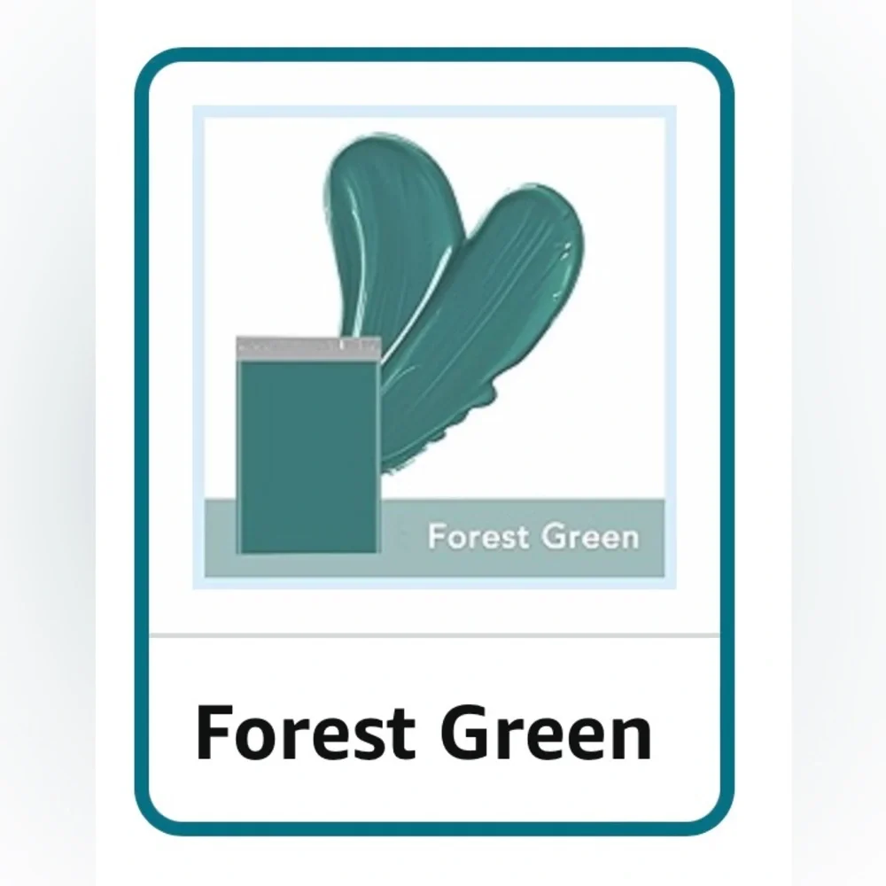 20 - 12” x 15.5” Forest Green Poly Bags